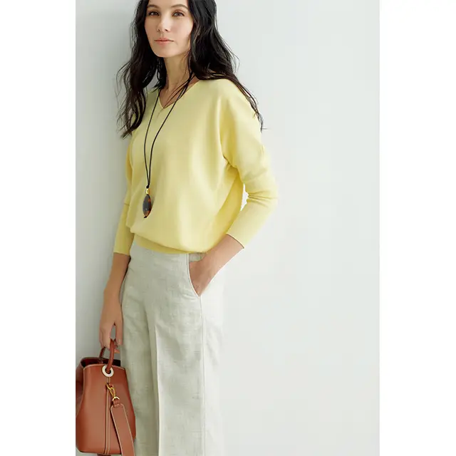 顔映えのいいイエロー