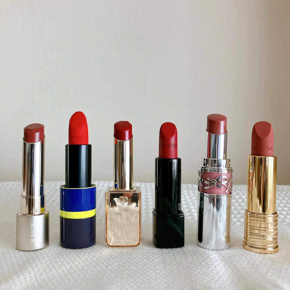 CHANEL、YSL、ランコム、RMK、Hermes、クレ・ド・ポーボーテの2024春の新色口紅