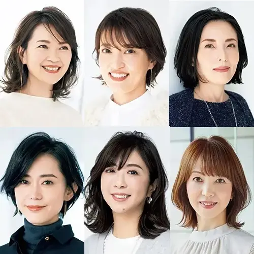 【2024最新版】50代におすすめのヘアスタイル･髪型カタログ