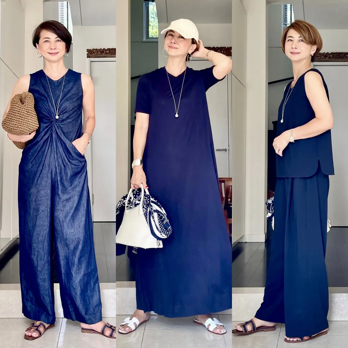 真夏のネイビースタイルの画像_1