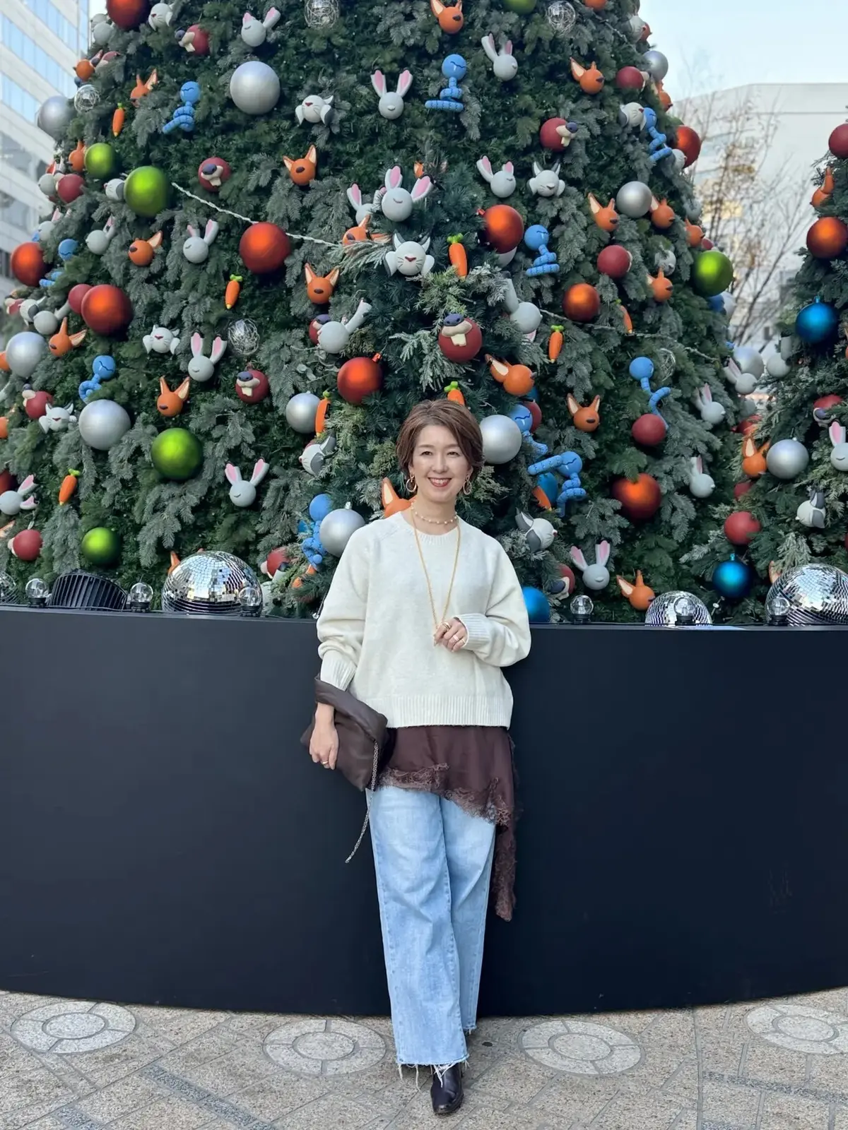 ユニクロ スフレヤーンニット愛用 エクラ華組 根本有加里さん