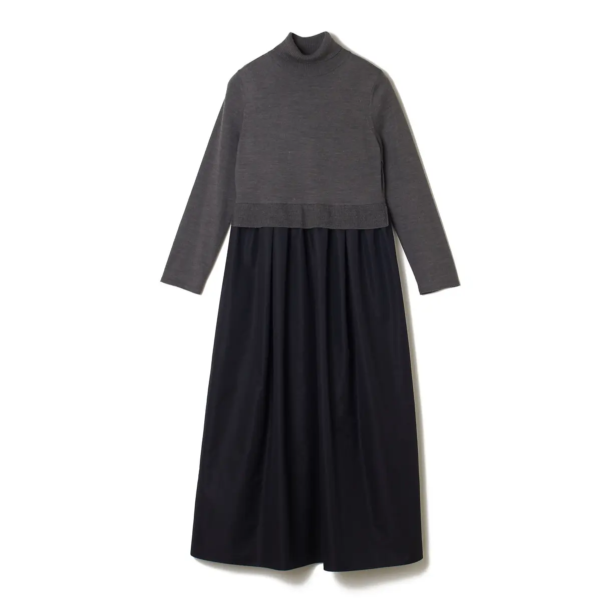 E by eclat　ニットドッキングワンピース