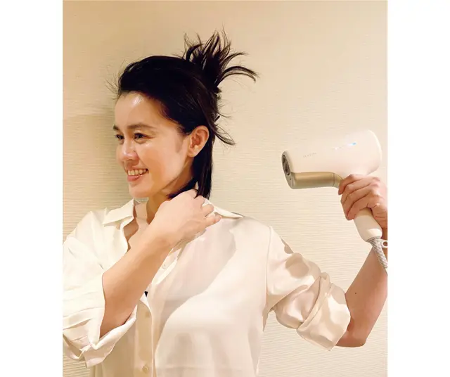 乾かしてすぐに髪質が変わった！ ドライヤーの大切さを実感