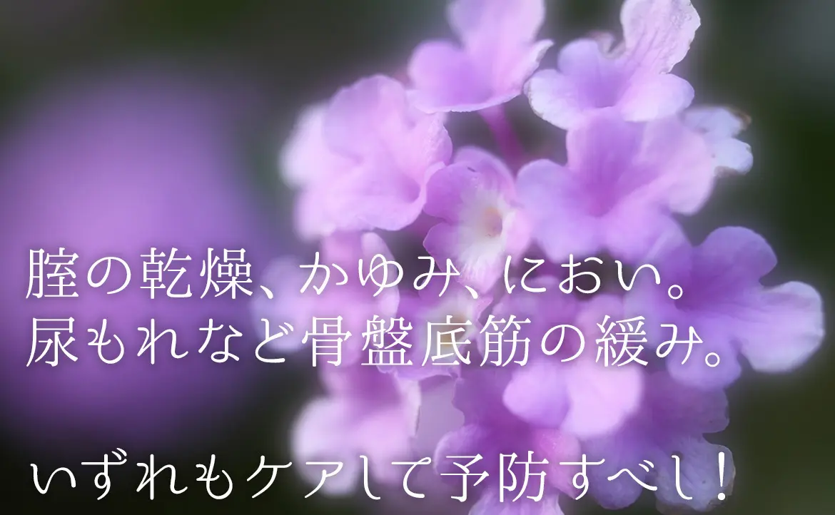 OurAge×Webエクラ　膣の乾燥、かゆみ、におい。尿もれなど骨盤底筋の緩み。いずれもケアして予防すべし！