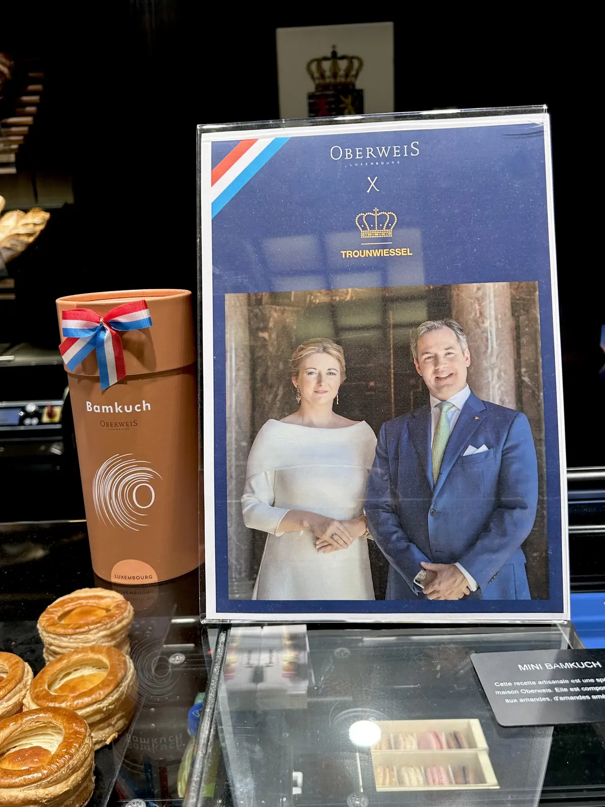 ルクセンブルク〈Groussherzogtum Lëtzebuerg〉お土産　バームクーヘン