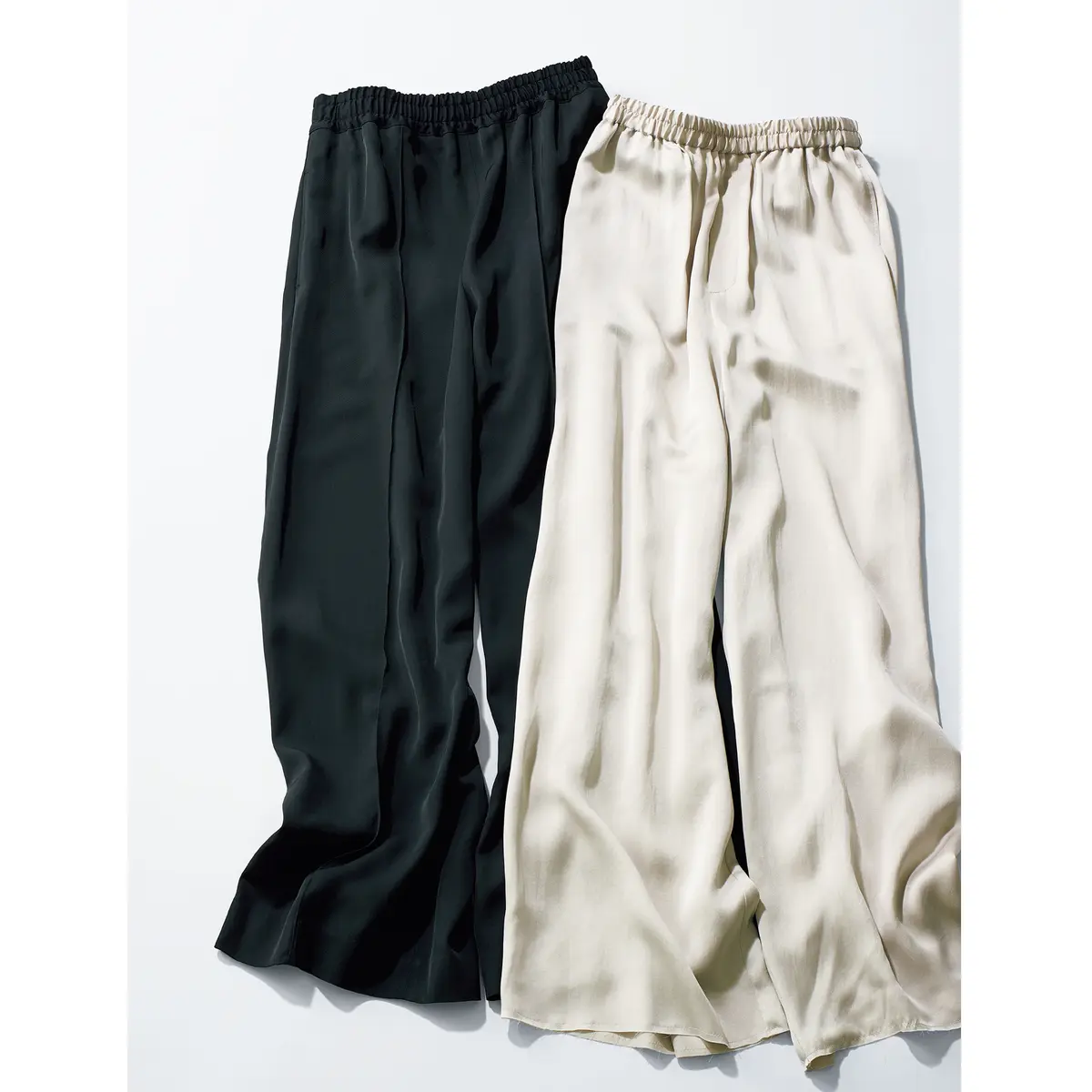 大人世代におすすめのゆるパンツ2品