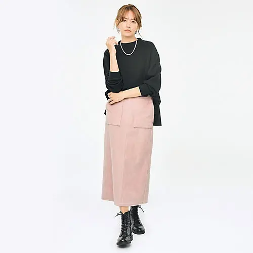 E by eclat コーデュロイIラインスカート ￥18,700