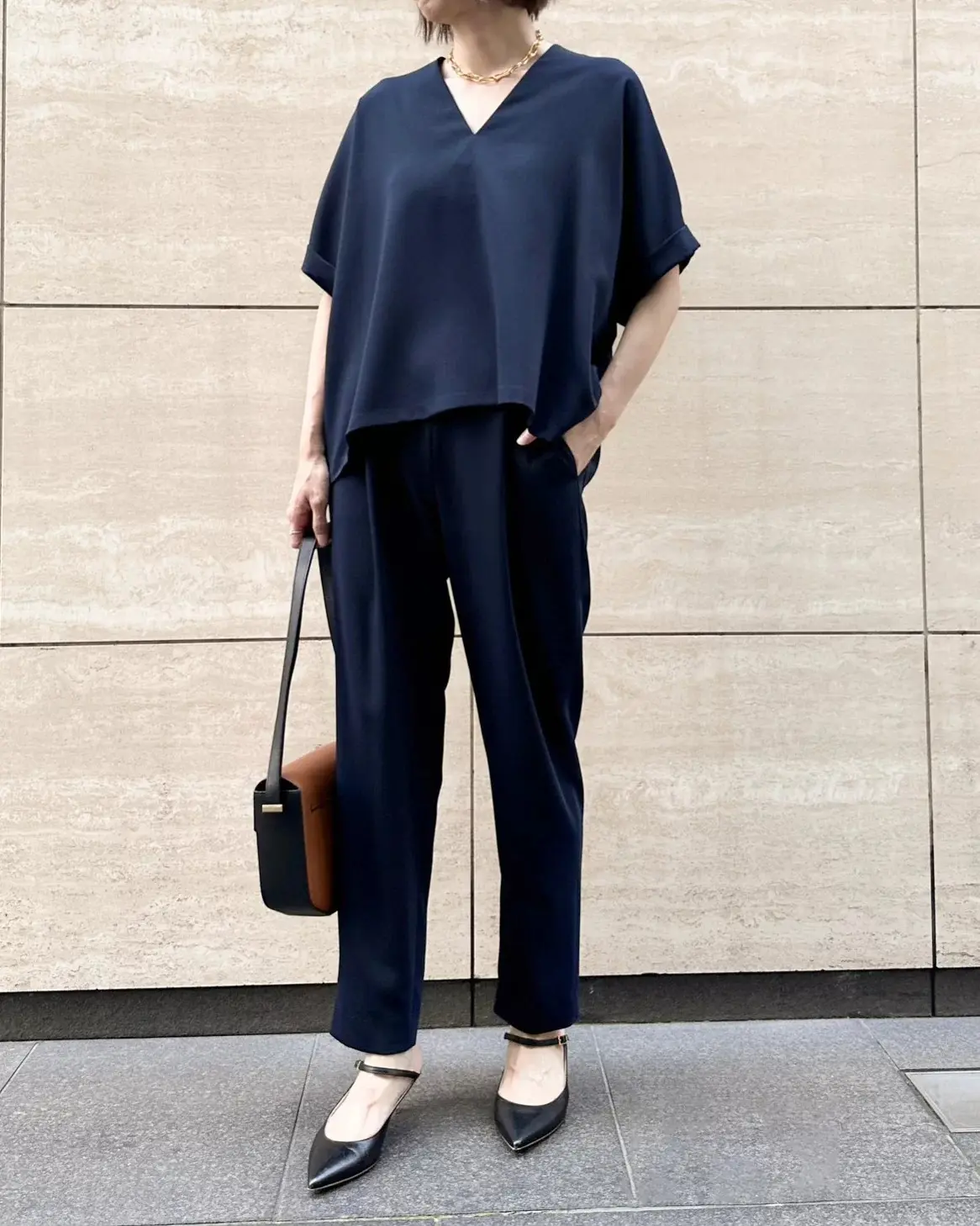 セットアップでも着られる！美脚に見えるとの画像_2