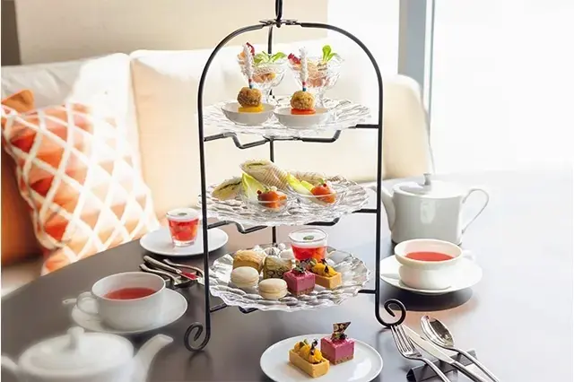 アフタヌーンティーは、充実のおいしさ