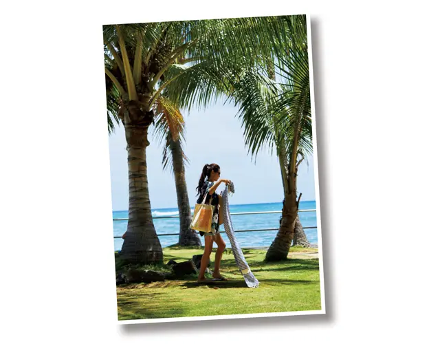 ヴィンテージアロハシャツコーデ