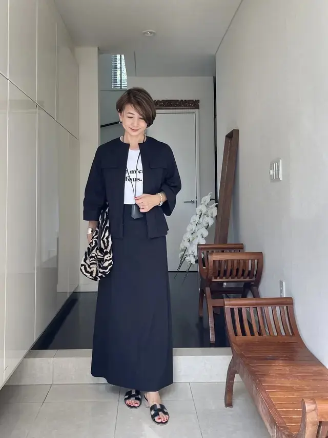 華組　スカートコーデ