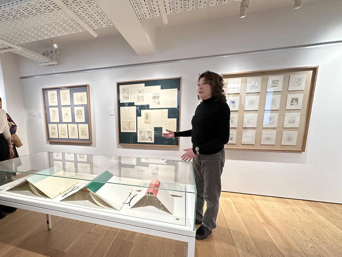 春爛漫な週末に再訪 - 山本容子版画展の画像_6