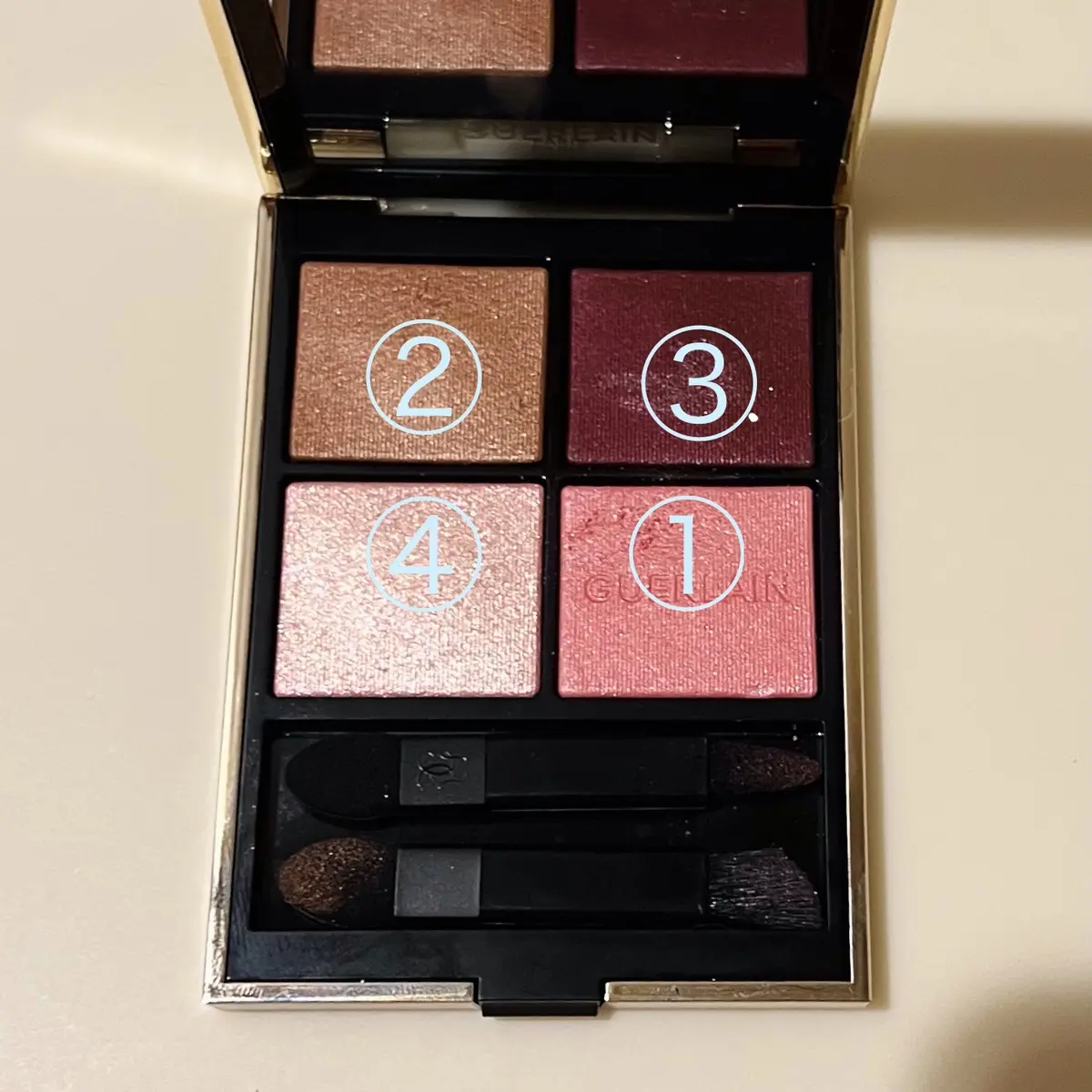 ゲラン オンブル ジェ NO.530 マジェスティック ローズ