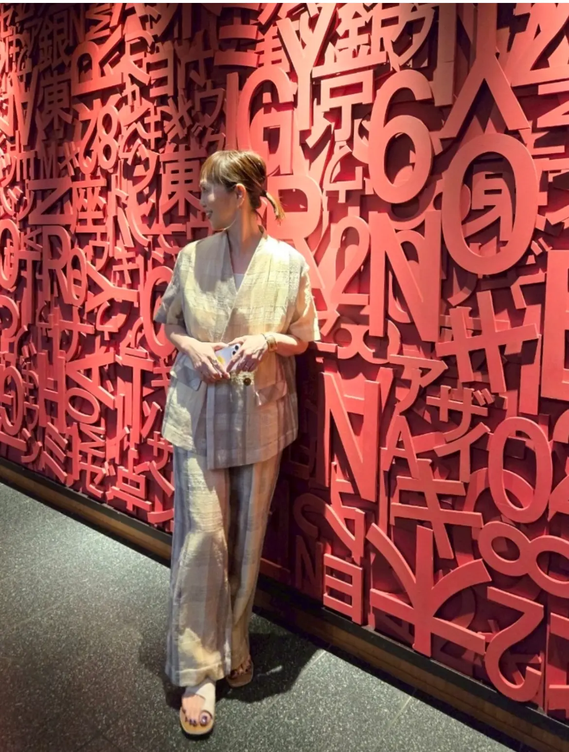 ハイアットセントリック　ノーカラージャケット　半袖ジャケット　アメリヴィンテージセ