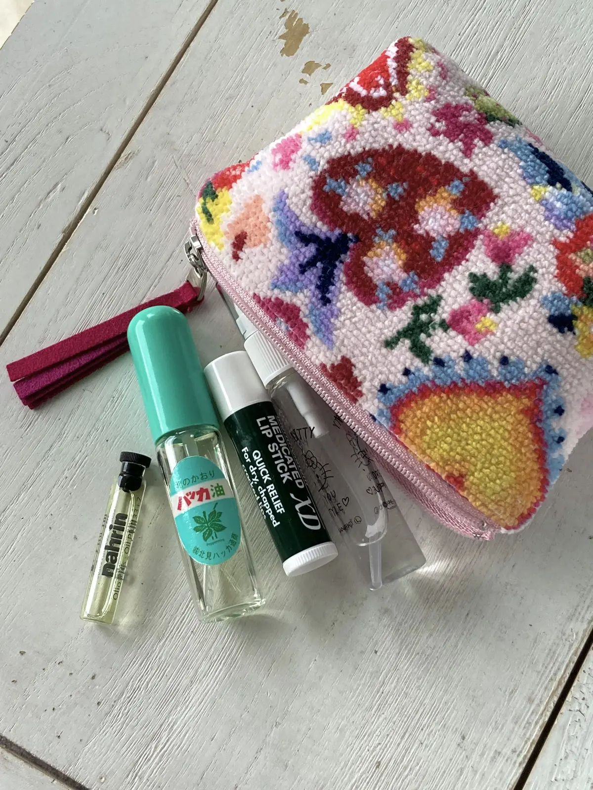 ナリン　narin　ハーブ　北見　ハッカ　オイル　アロマ フェイラー　ポーチ　リップ