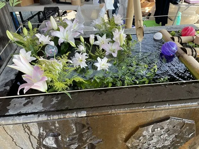 成田山川越別院の手水