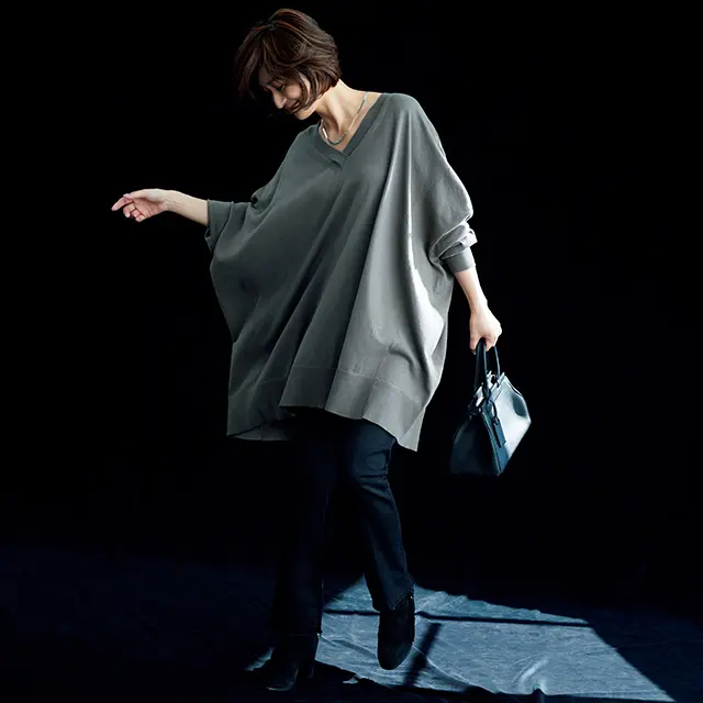 カオス　ニット　富岡佳子