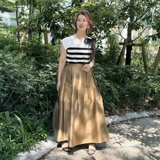 華組　スカートコーデ