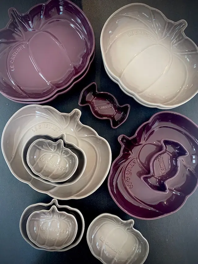 ル・クルーゼ　LECREUSET　ハロウィンの器　ハロウィンのテーブル　ハロウィンの食卓　ハロウィンのテーブルコーデ　Jマダム　jマダムのおうち時間　Jマダムの暮らし