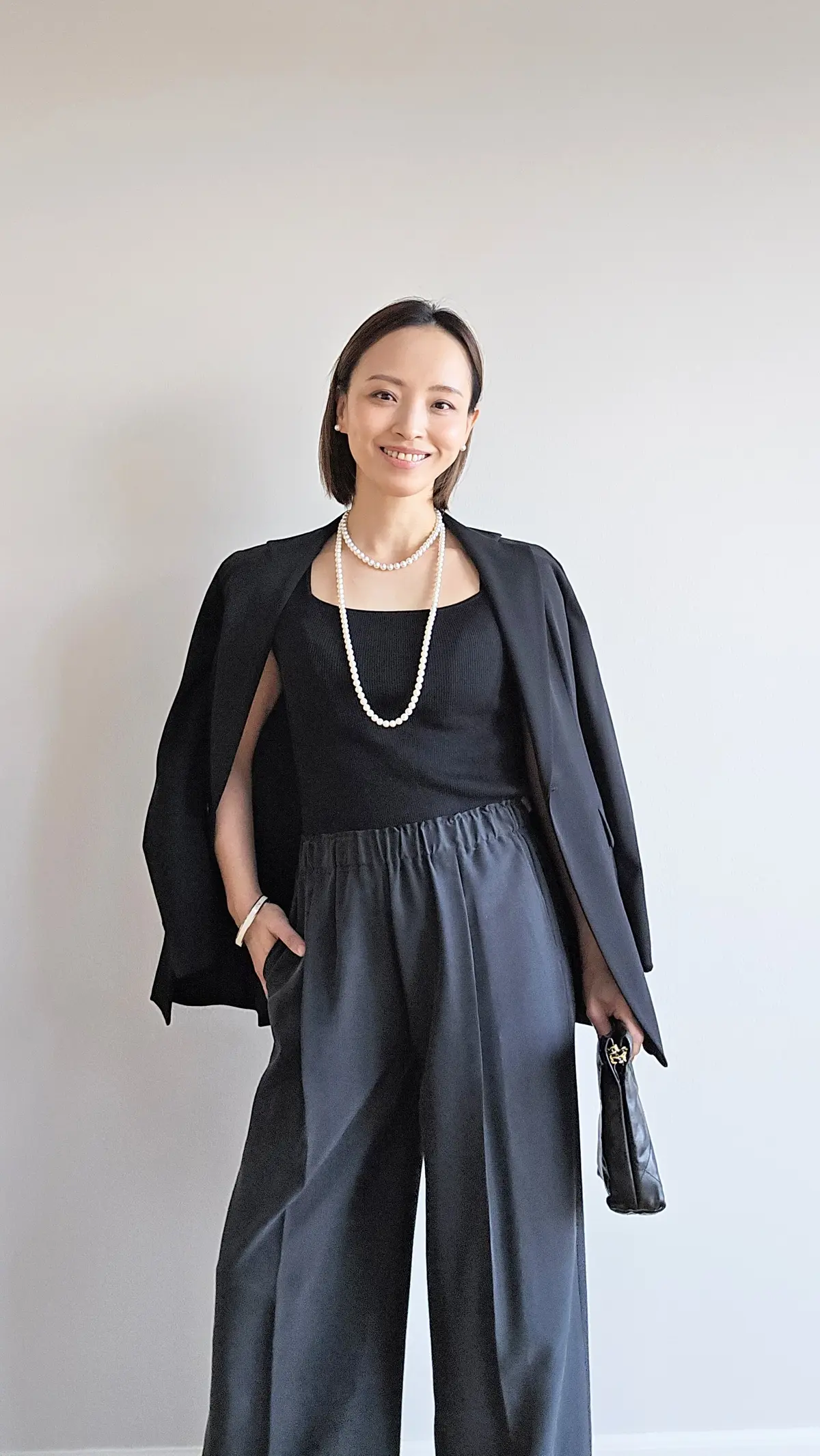 E by eclat美脚イージーパンツでの画像_2