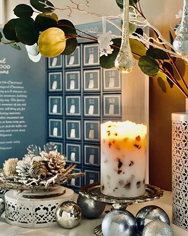 玄関周りをディスプレイ