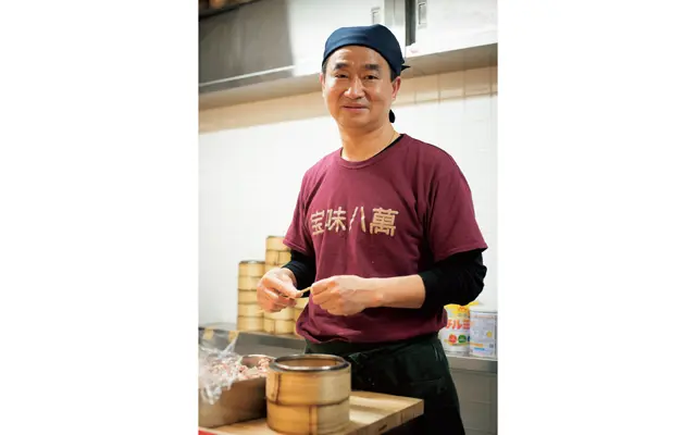 点心師の何偉昌さん