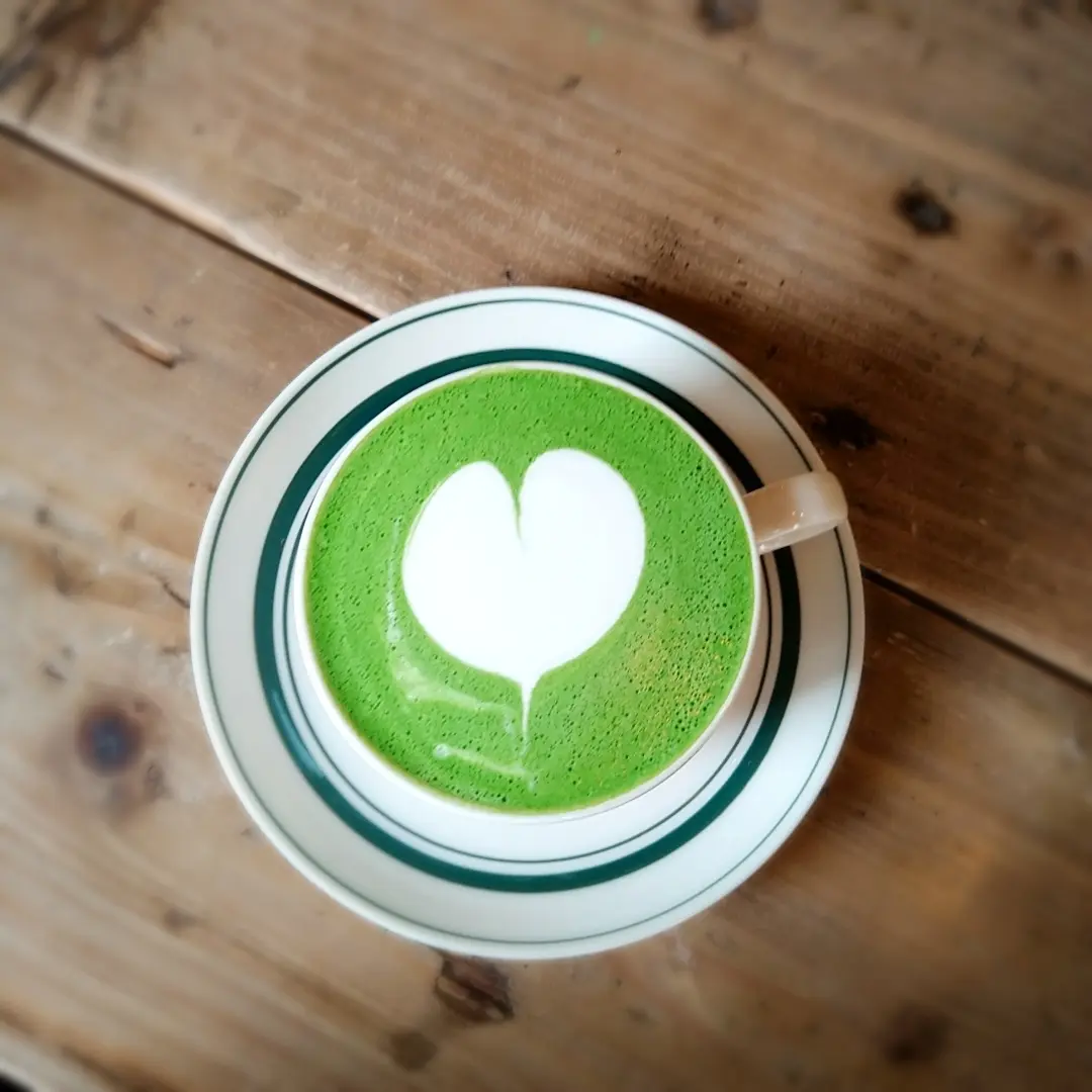 西荻窪の日本茶専門店「サテン」抹茶ラテ