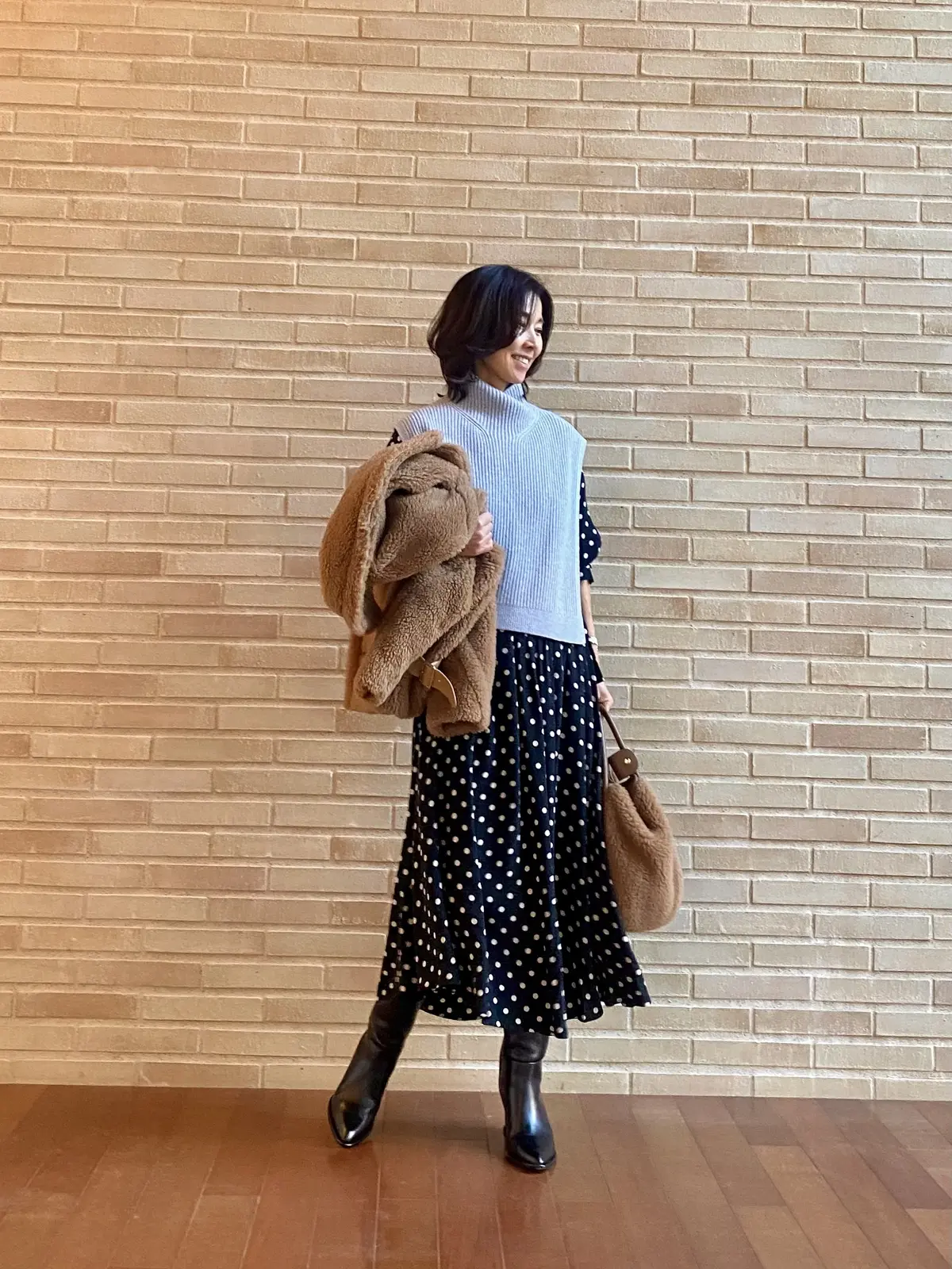 モコモコ冬コーデの画像_2