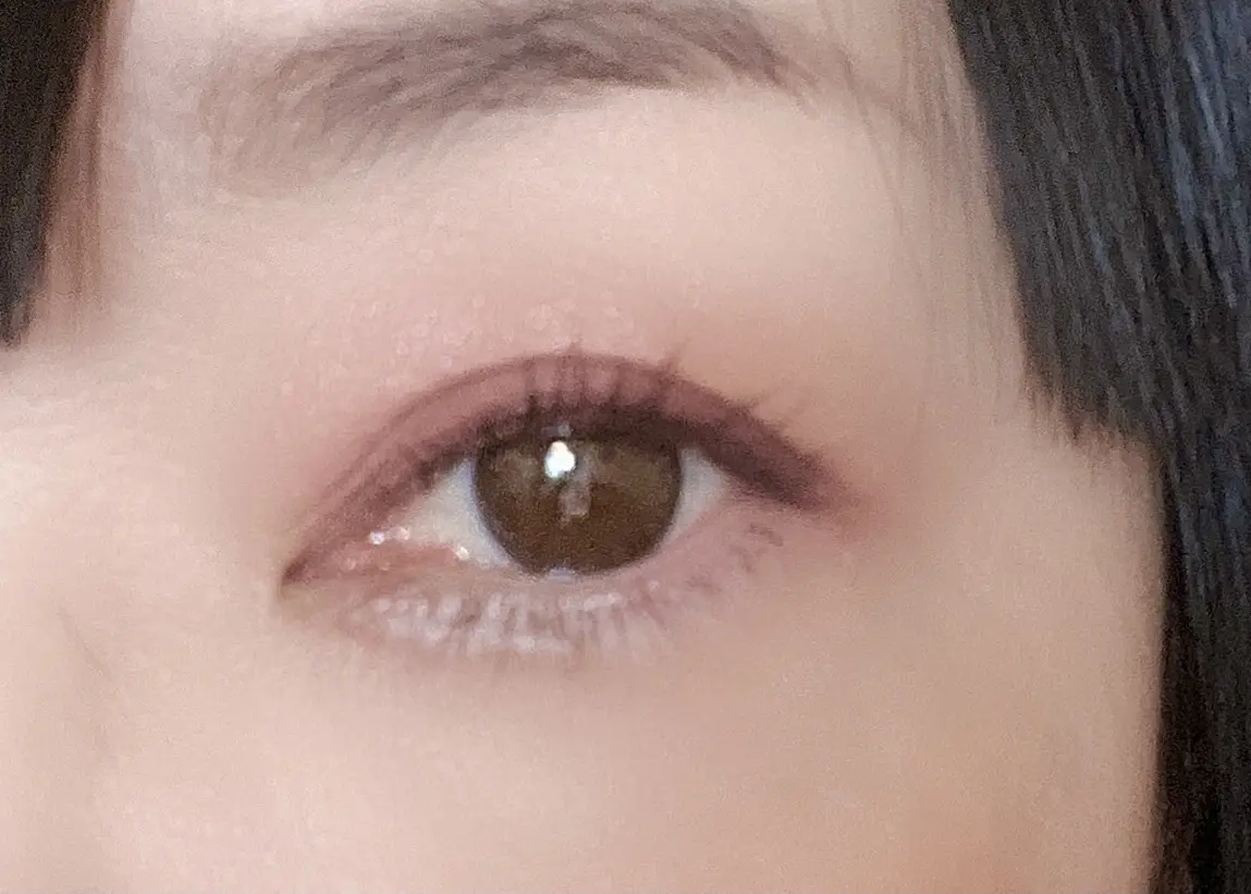 アイシャドウ2度づけ仕上がり