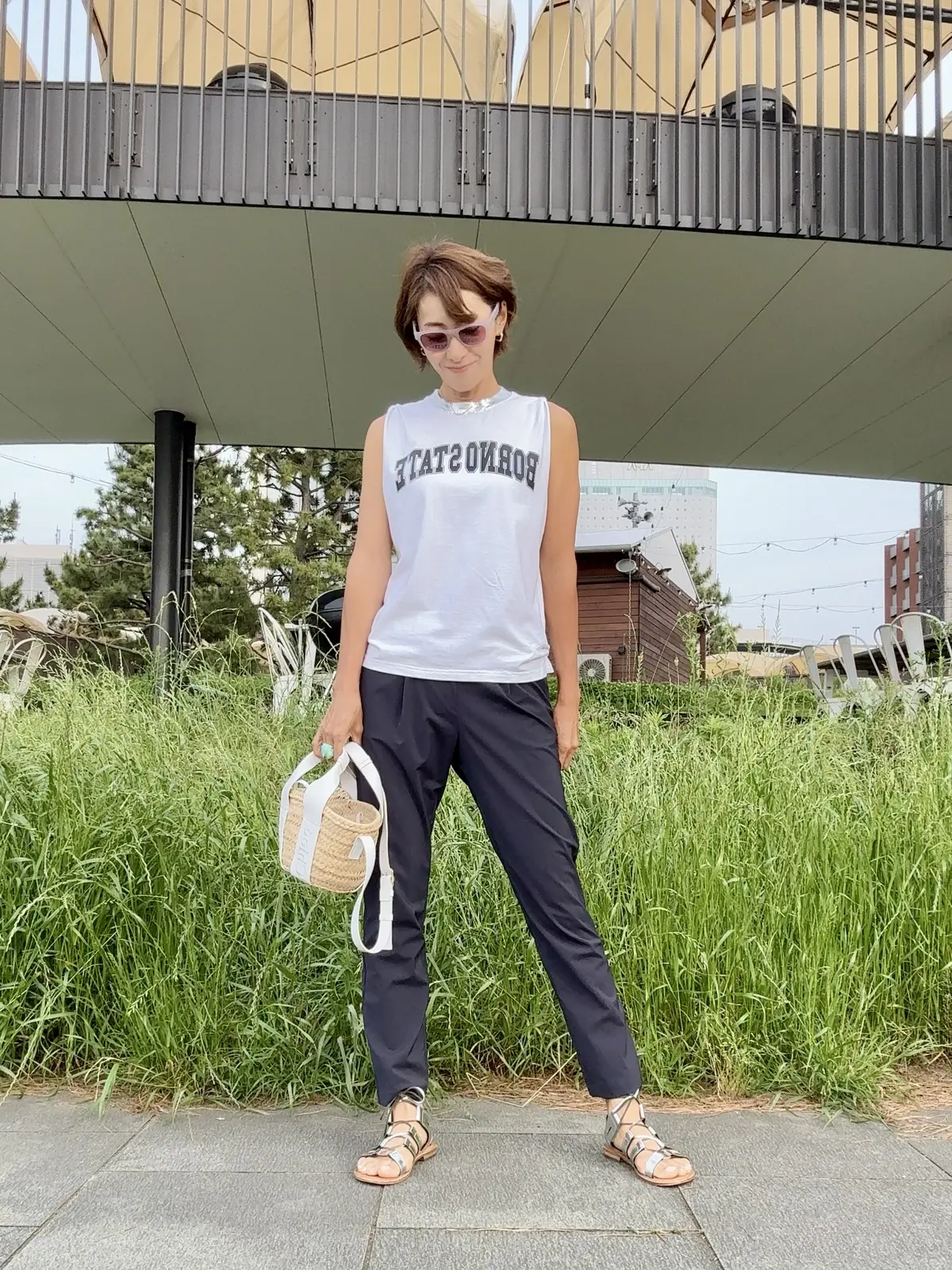 「E by eclat」多機能テーパードの画像_3