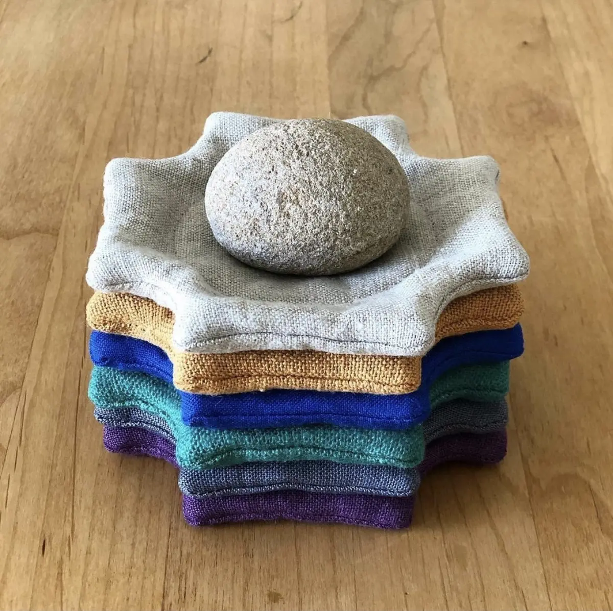 お菓子時間の布小物② 〜コースター編の画像_8