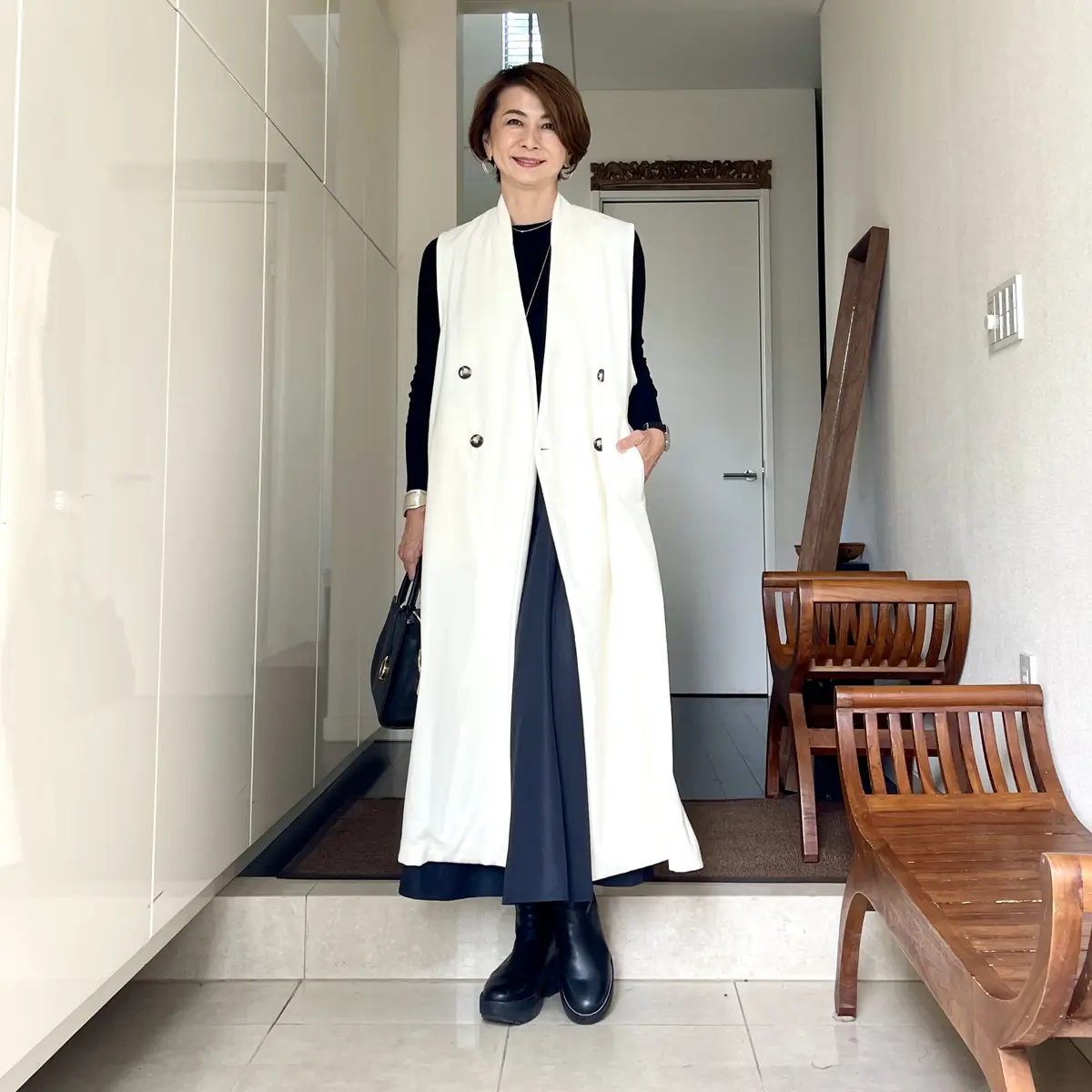 冬のホワイトコーデ 2022の画像_8