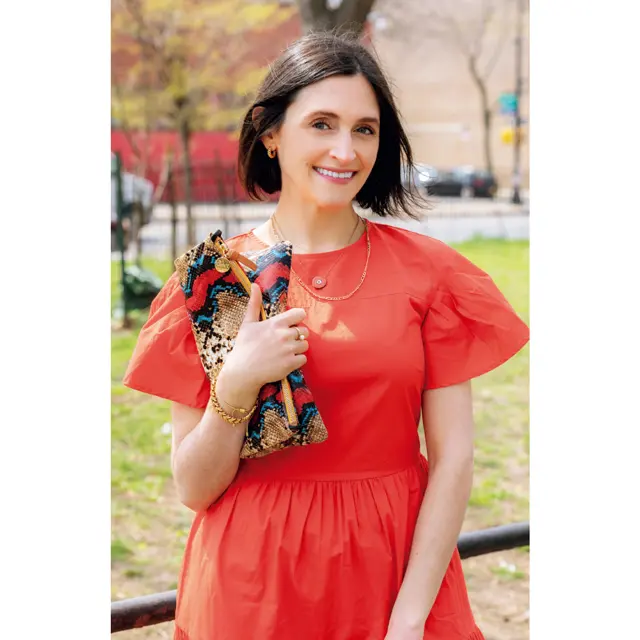 海外おしゃれマダム　首もとジュエリー