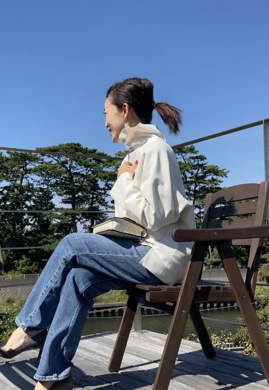 新入りデニムで秋コーデと串揚げディナーの画像_3