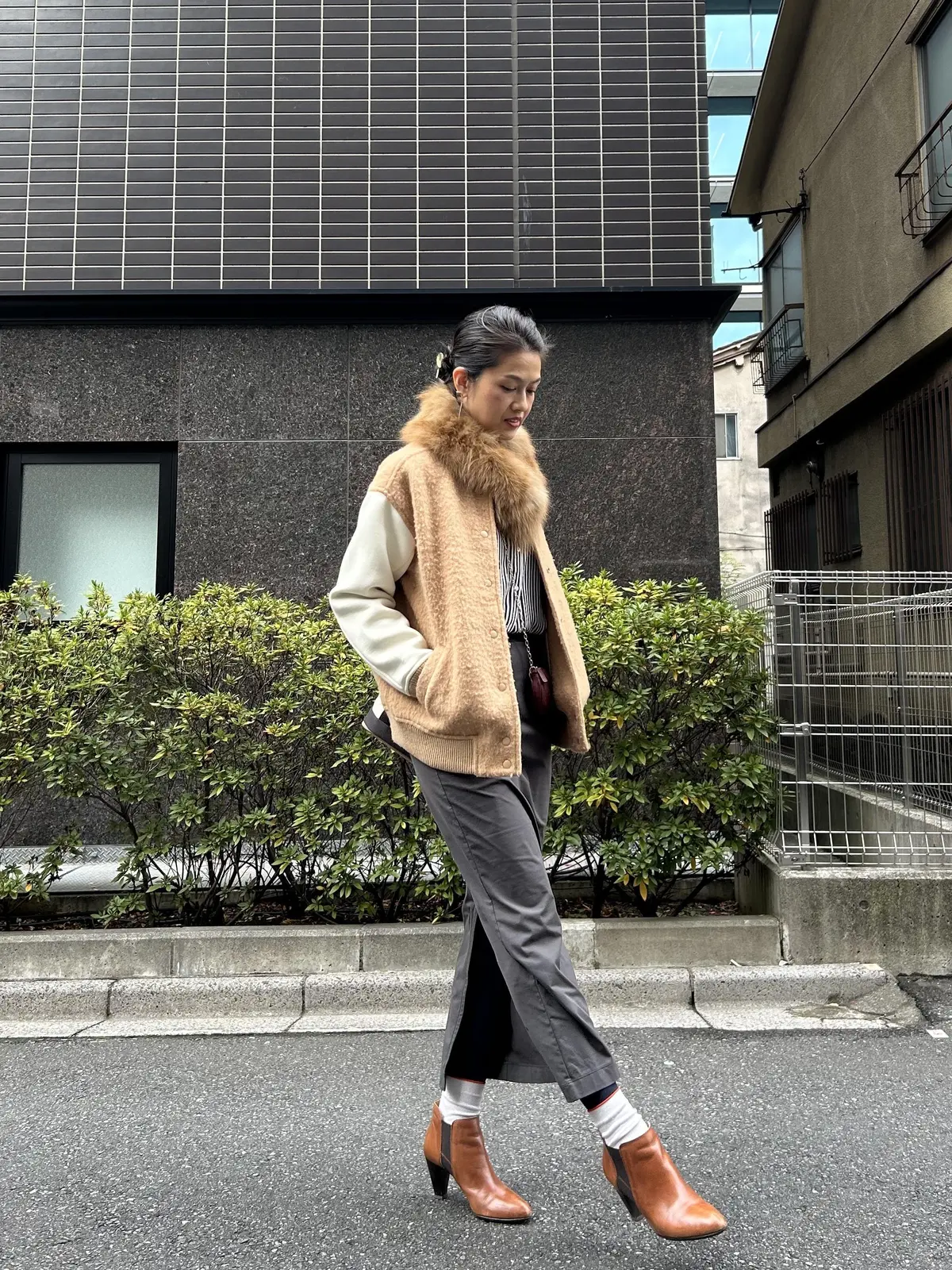 冬映えするスカートで褒められコーデの画像_8