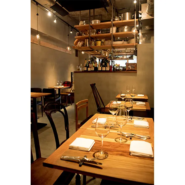 駅から3分。隅々まで島田 さんの気遣いが行き届いている