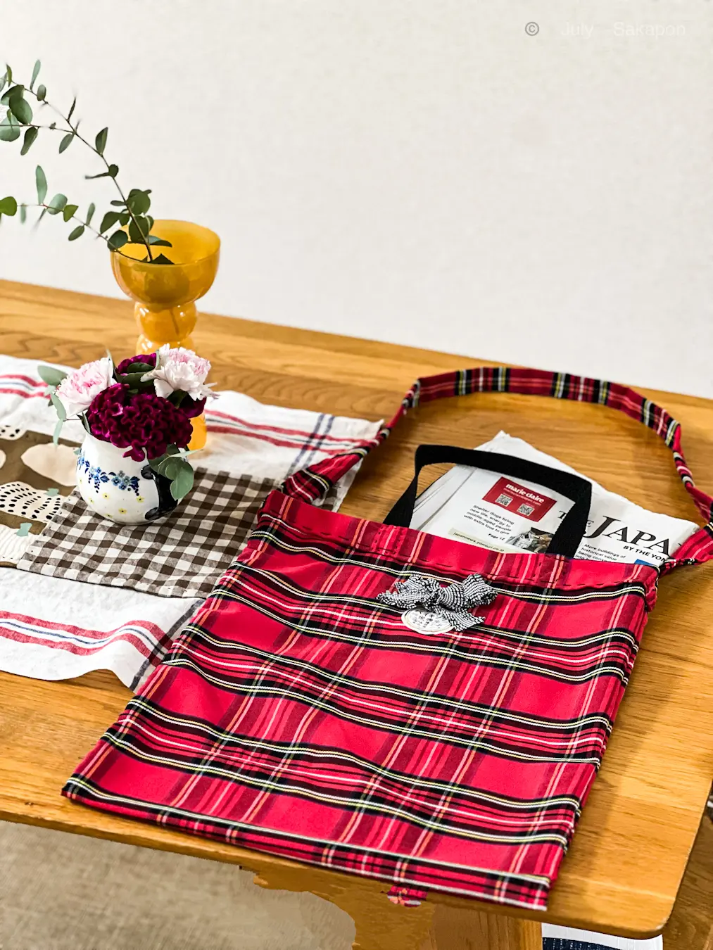 【偏愛トートバック】秋の夜長にハンドメイの画像_2