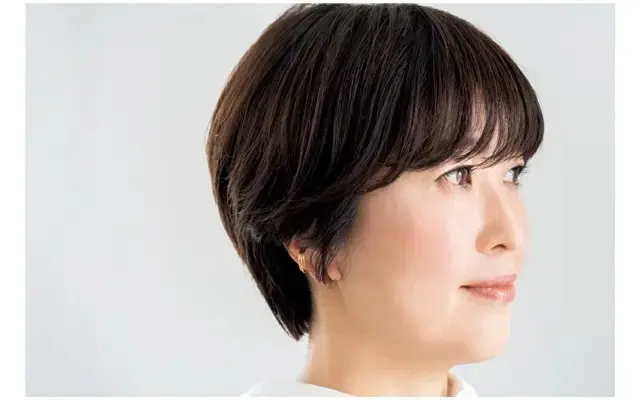 軽やかな大人の「ハンサムショート」