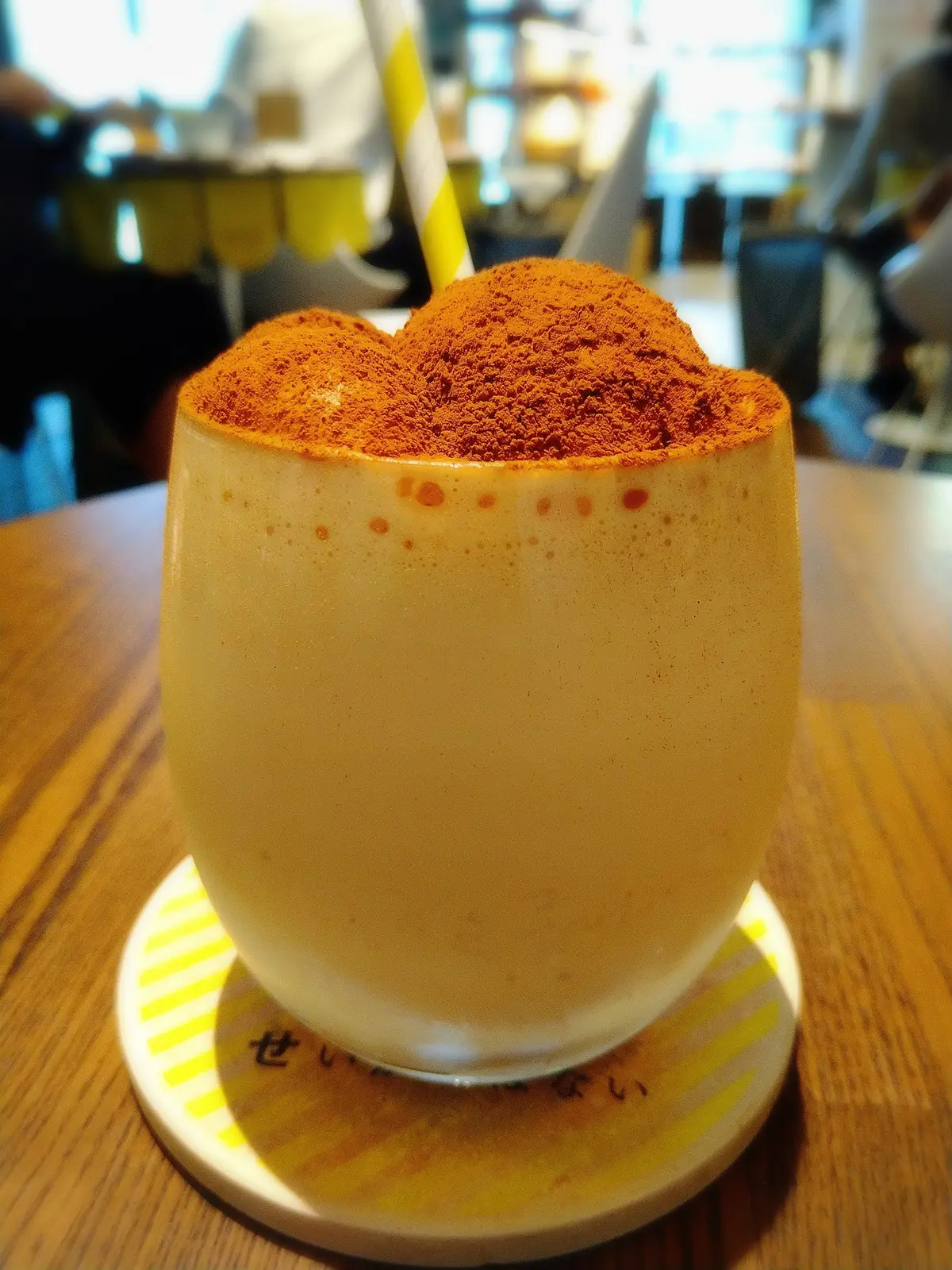 ミヤシタパーク「パンとエスプレッソとまちあわせ」アイスカプチーノ