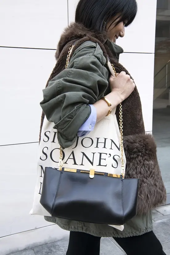 ファッションエディター・坪田あさみさんのバッグ