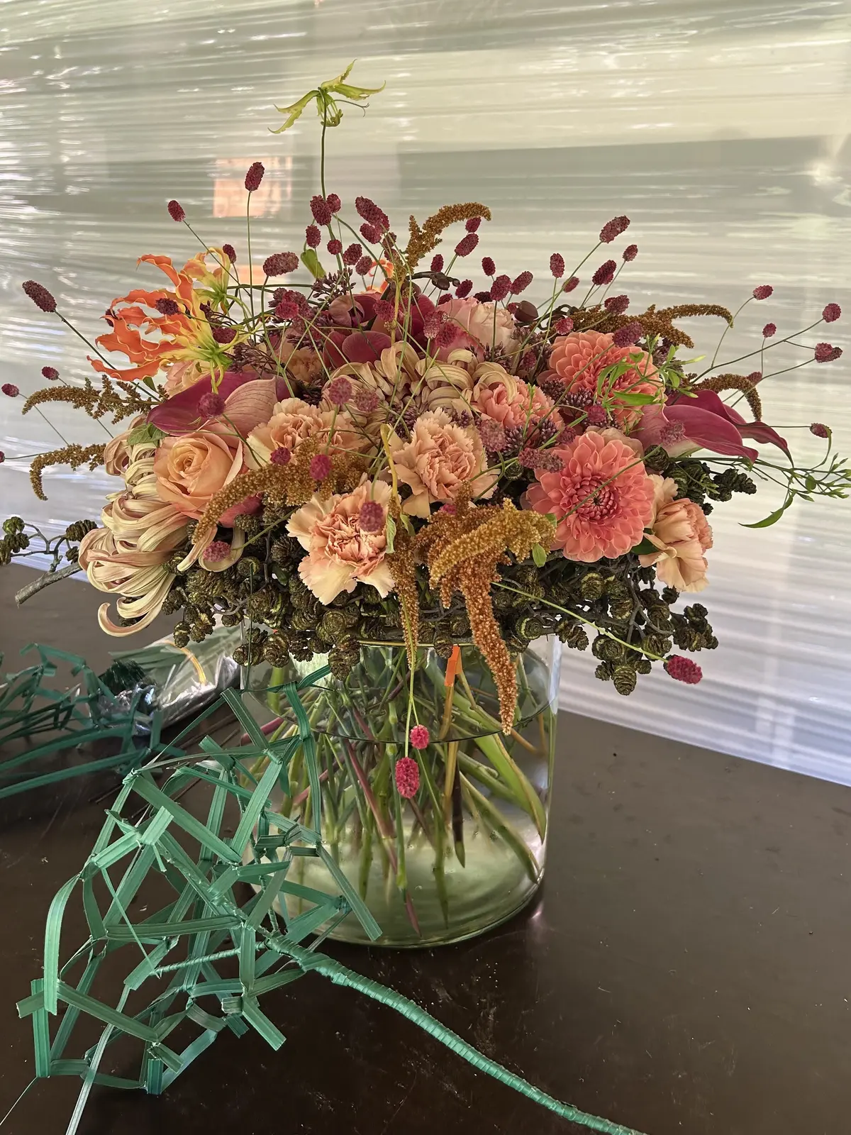 ブーケ　花束　ブーケレッスン