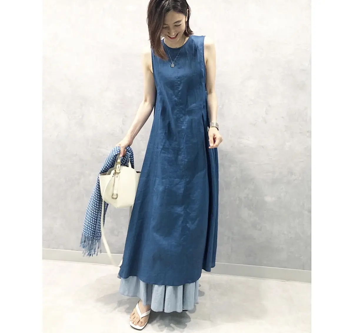 この夏のブルー・ネイビーコーデの画像_1