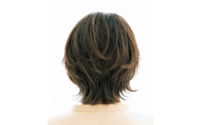 雰囲気も顔だちも丸みのあるひし形ボブ