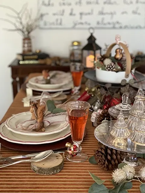 森の動物たちと祝うクリスマスがテーマです！