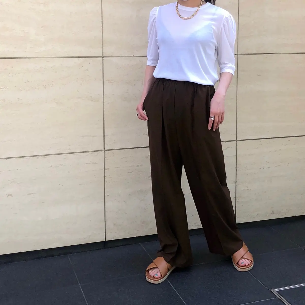 【50代 ファッション】 最高気温30度の画像_19