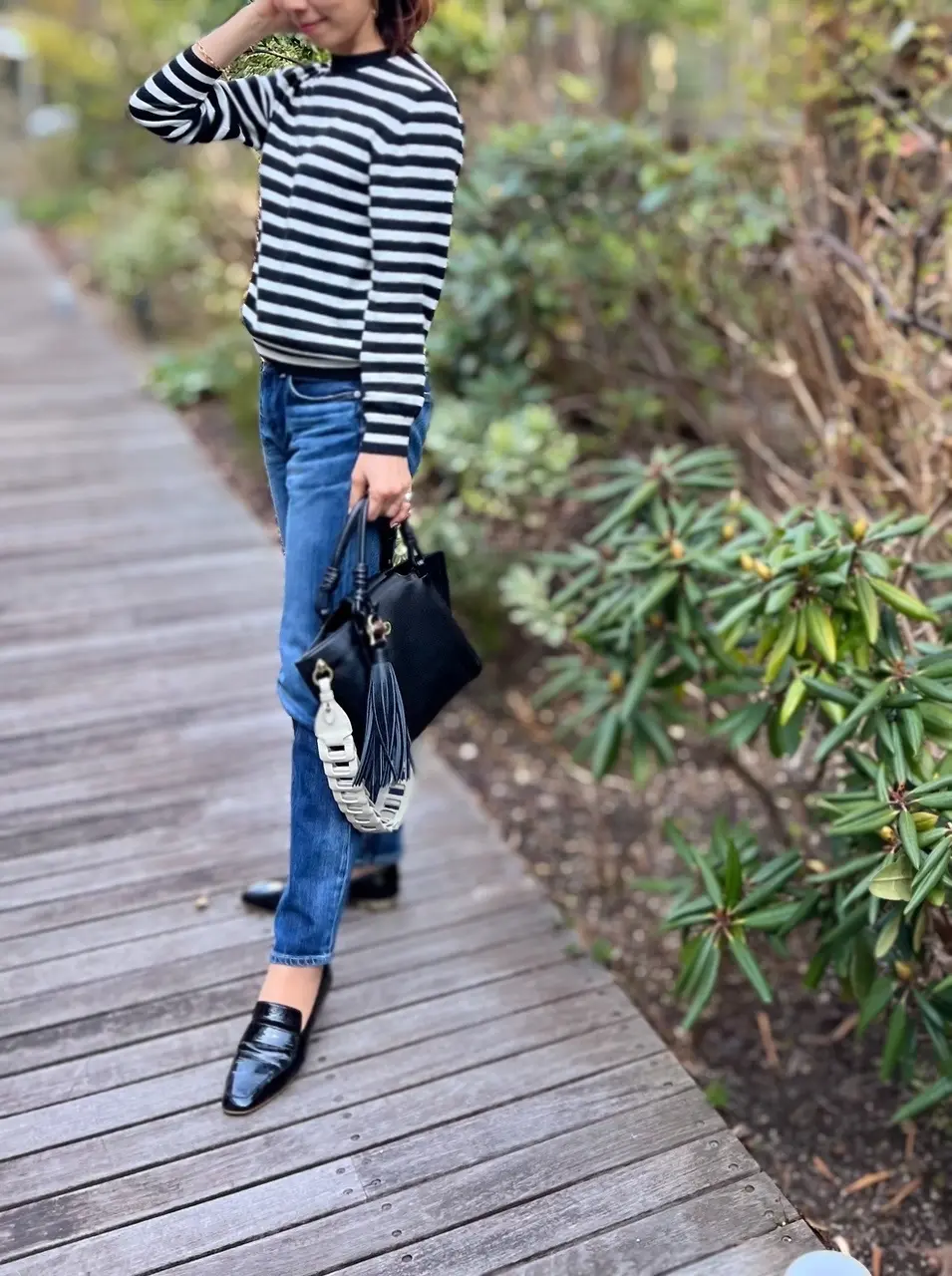 優秀なZARAのボーダーを着て映画鑑賞への画像_1