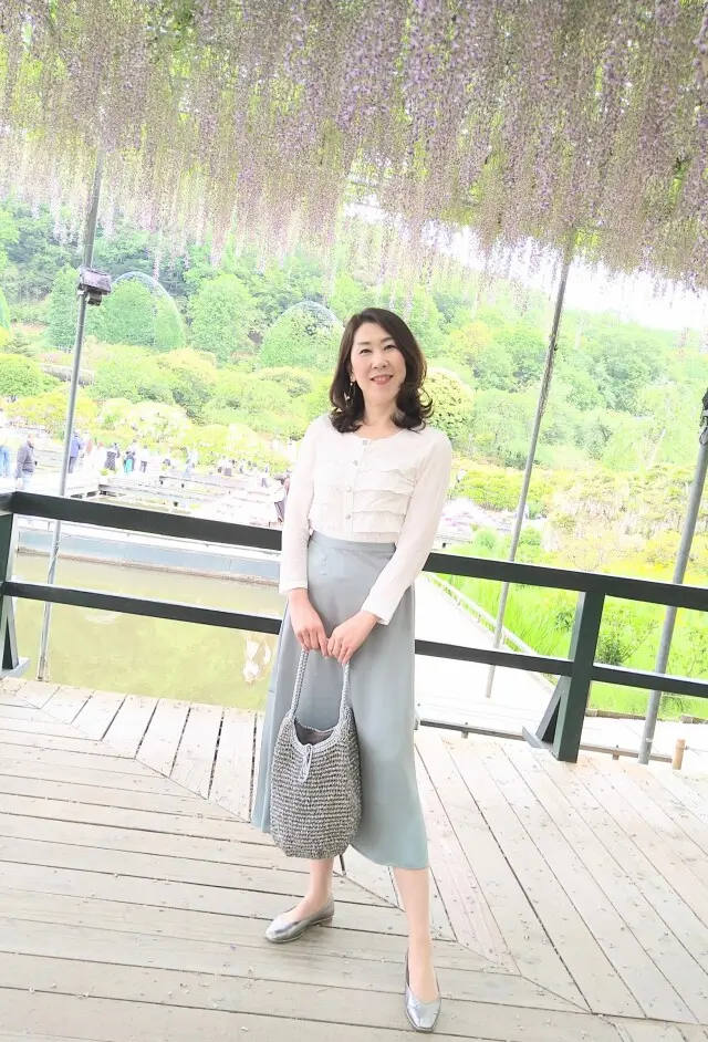 藤の花からバラへ❀フラワーパークを楽しむの画像_13