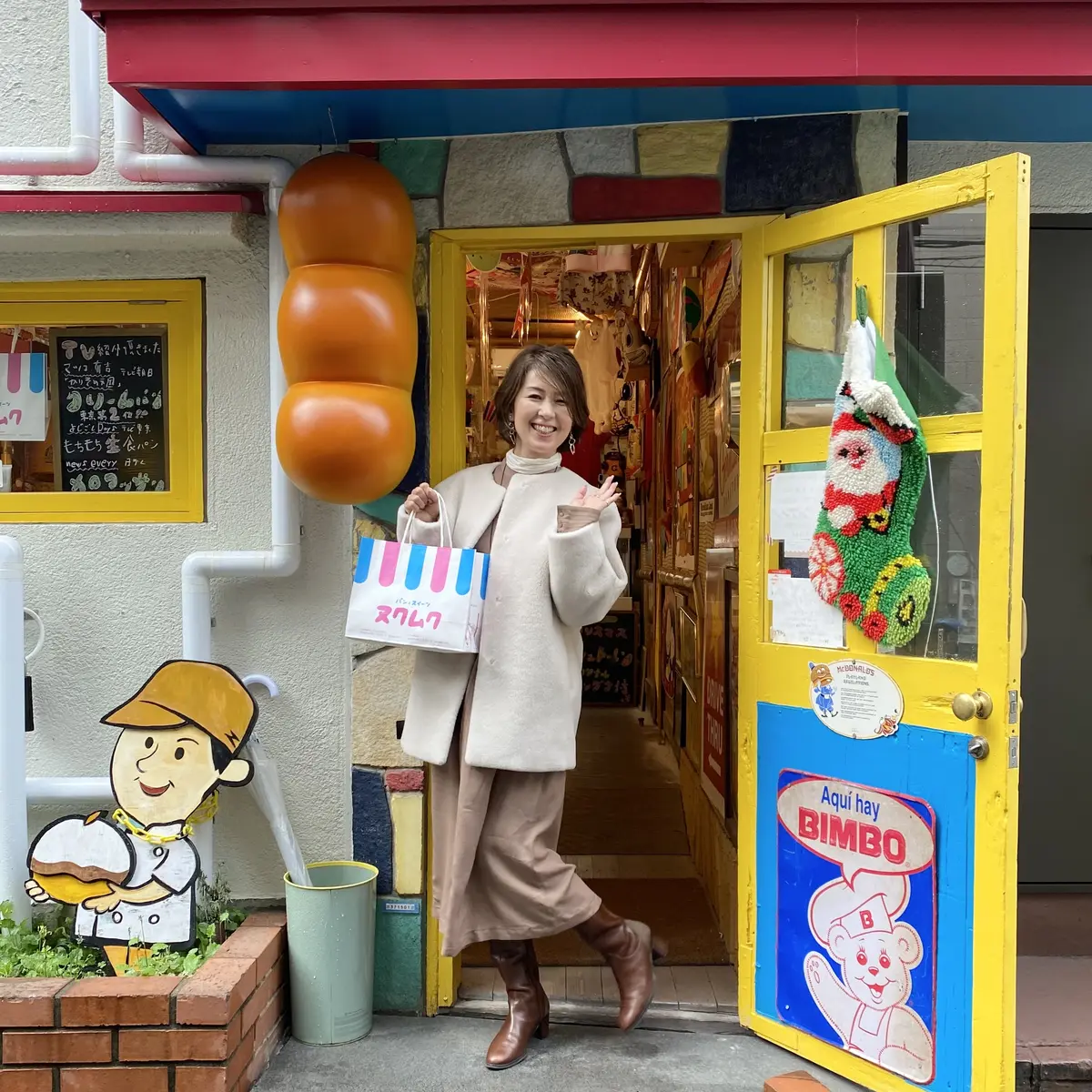 ワンピ+透け感タートルでシモキタ散歩♪の画像_4