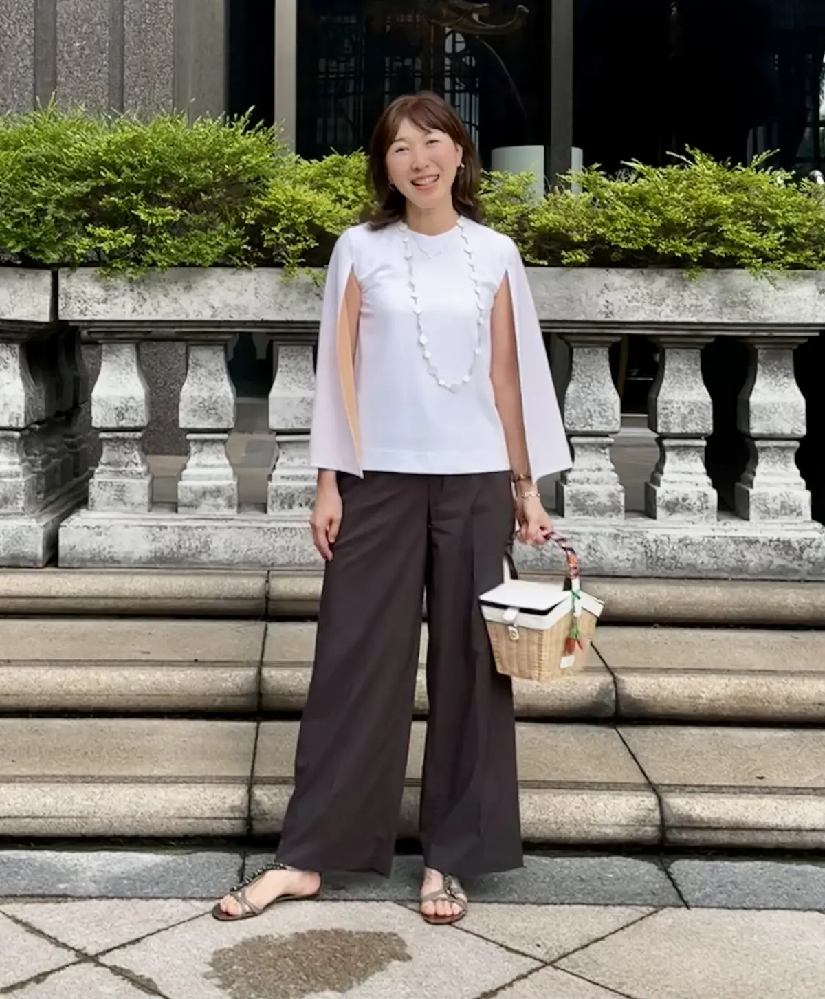 アフタヌーンティーコーデ