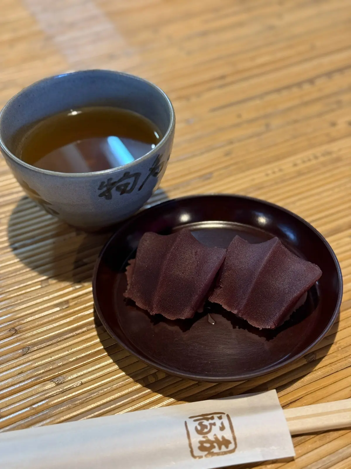 お茶つき